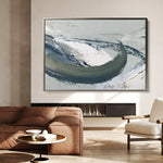 Abstract 1737 Canvas Art 60 x 40 cm / Stretched on hidden frame