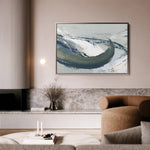 Abstract 1737 Canvas Art 60 x 40 cm / Stretched on hidden frame