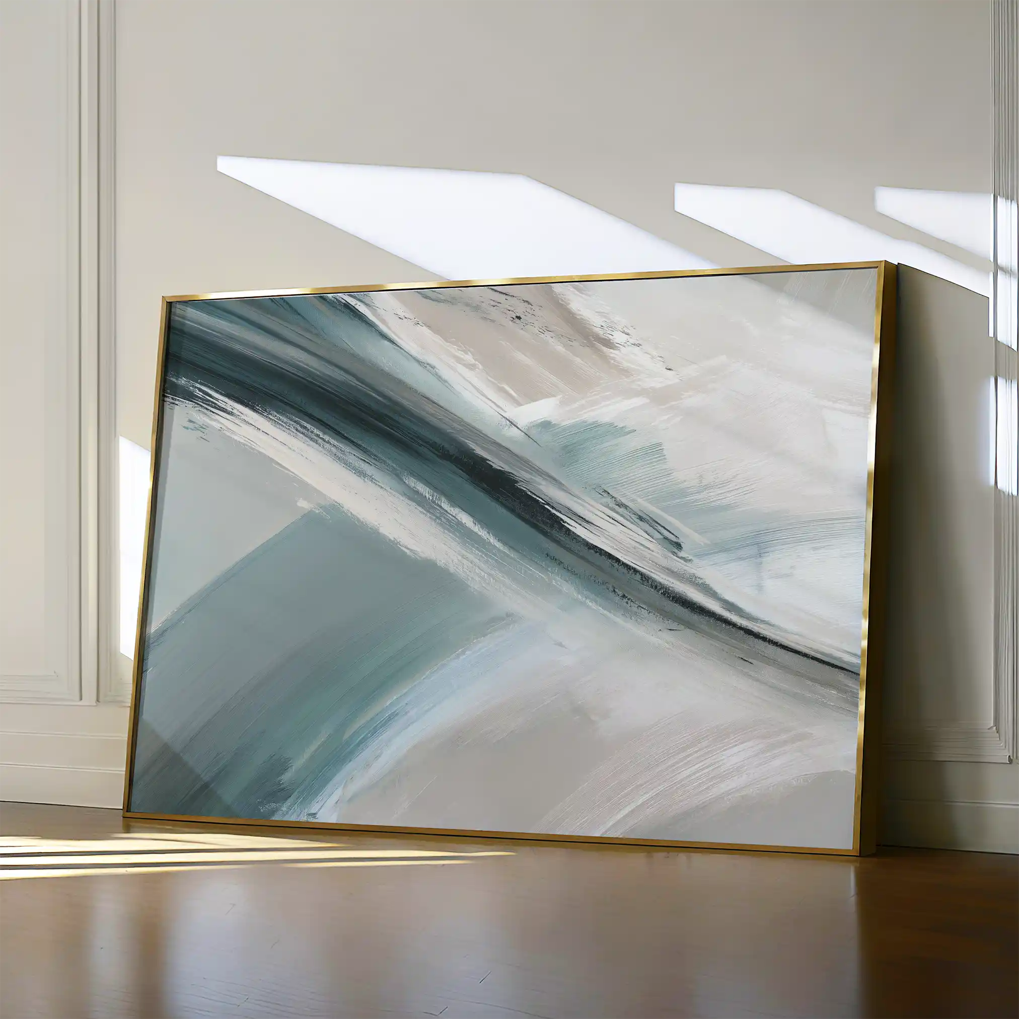 Abstract 1738 Canvas Art 60 x 40 cm / Stretched on hidden frame