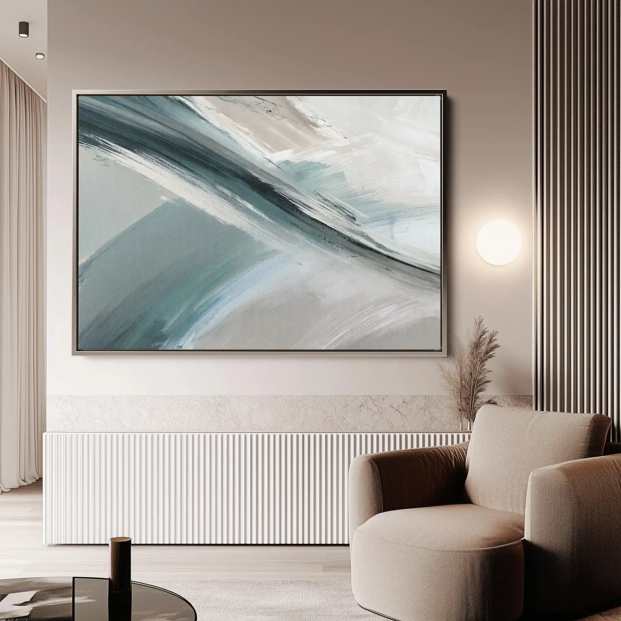 Abstract 1738 Canvas Art 60 x 40 cm / Stretched on hidden frame