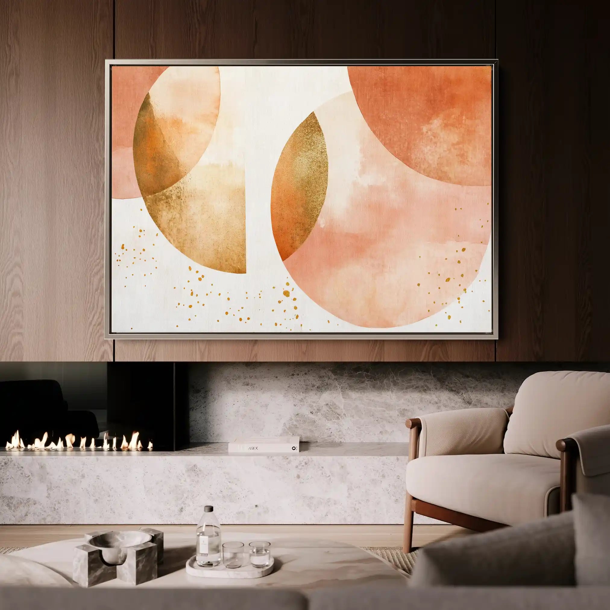 Boho 174 Canvas Art 90 x 60 cm / Stretched on hidden frame