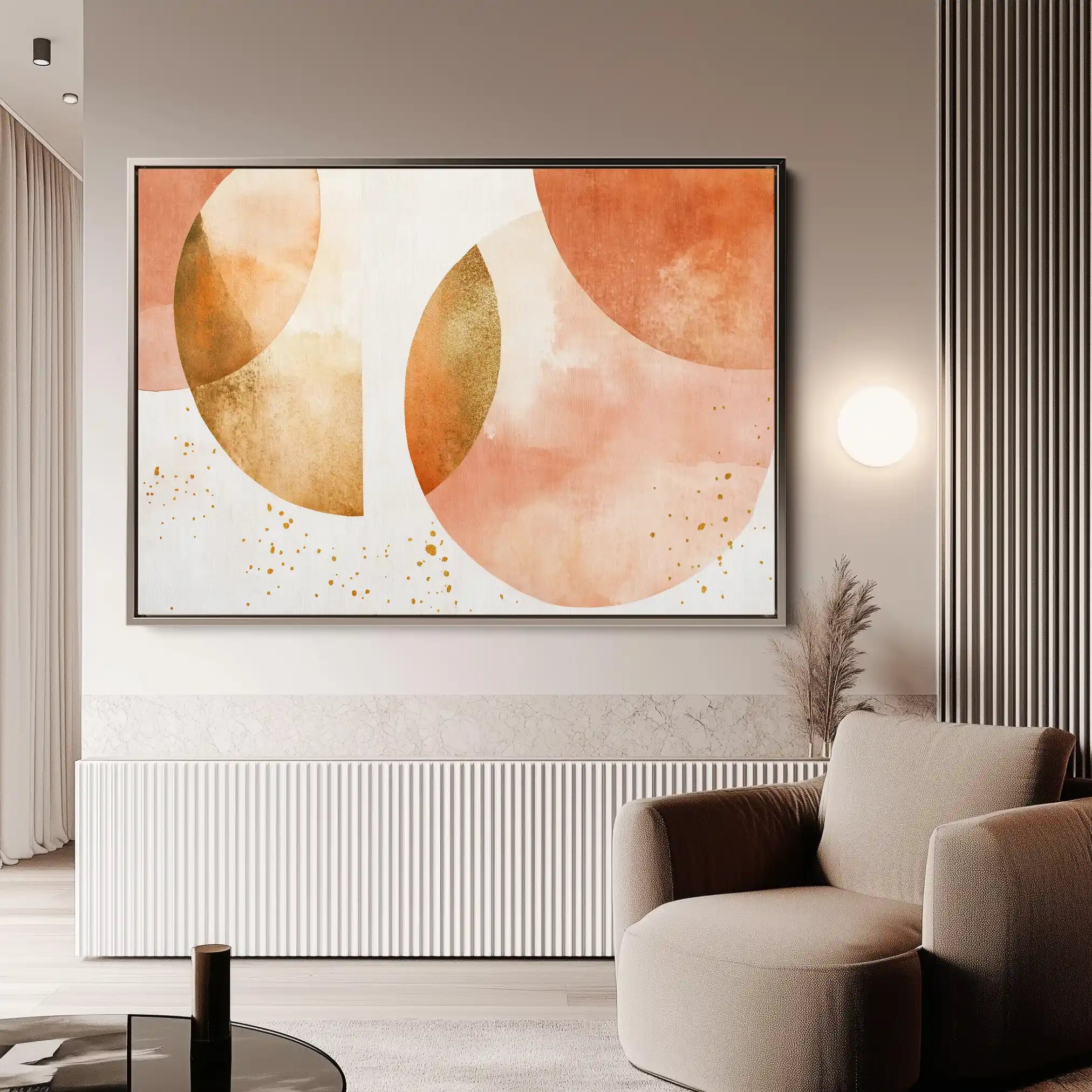 Boho 174 Canvas Art 90 x 60 cm / Stretched on hidden frame