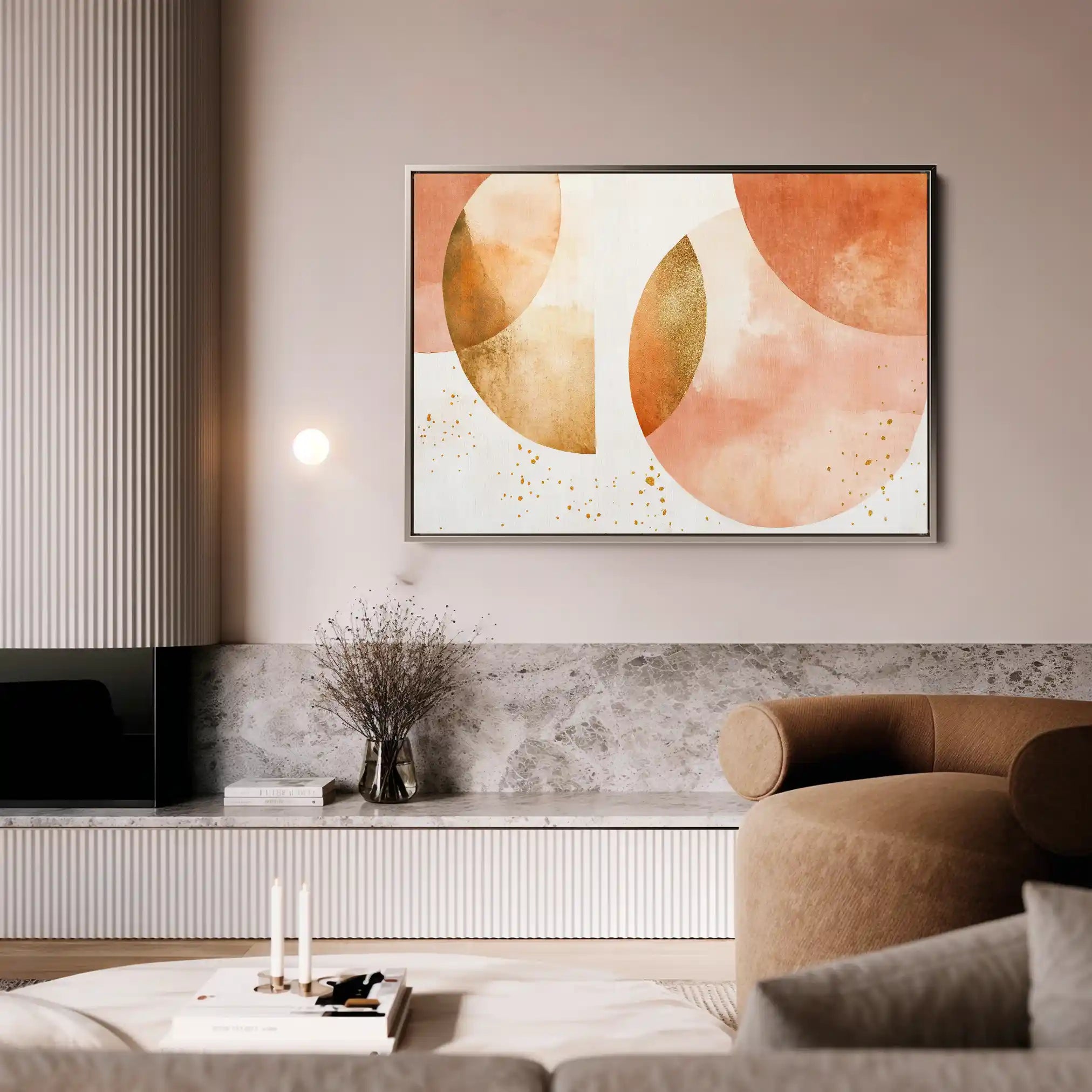 Boho 174 Canvas Art 90 x 60 cm / Stretched on hidden frame