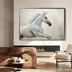 Horses 174 Canvas Art 90 x 60 cm / Stretched on hidden frame