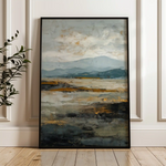 Abstract 1741 Canvas Art 60 x 40 cm / Stretched on hidden frame