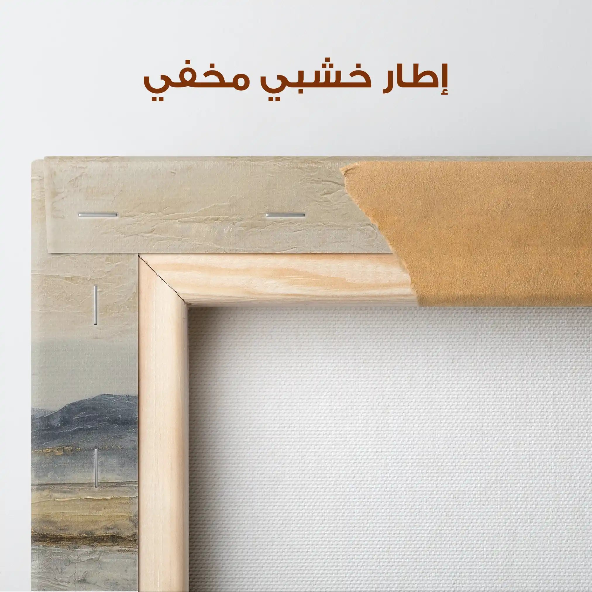 Abstract 1743 Canvas Art 60 x 60 cm / Stretched on hidden frame