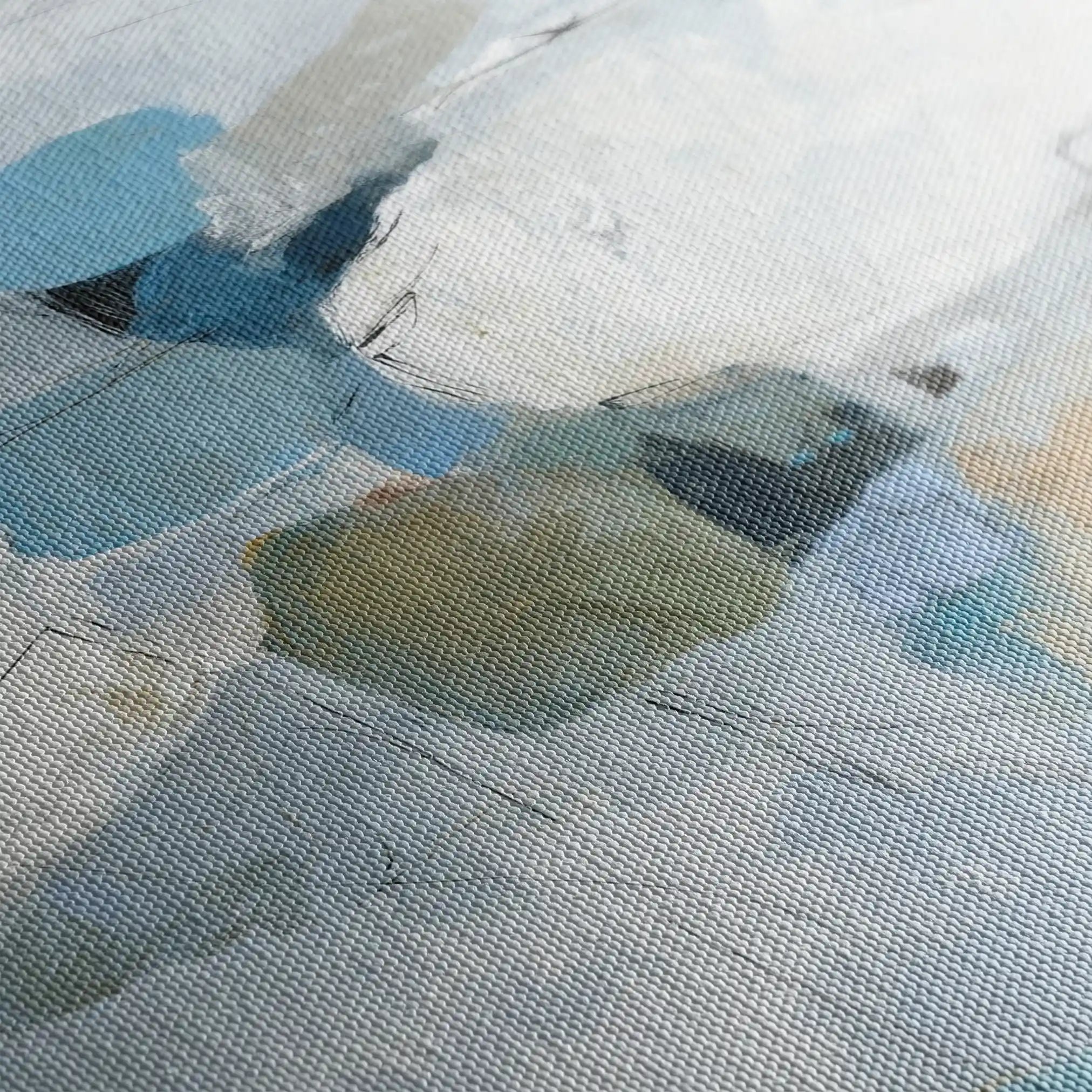 Abstract 1749 Canvas Art 60 x 40 cm / Stretched on hidden frame