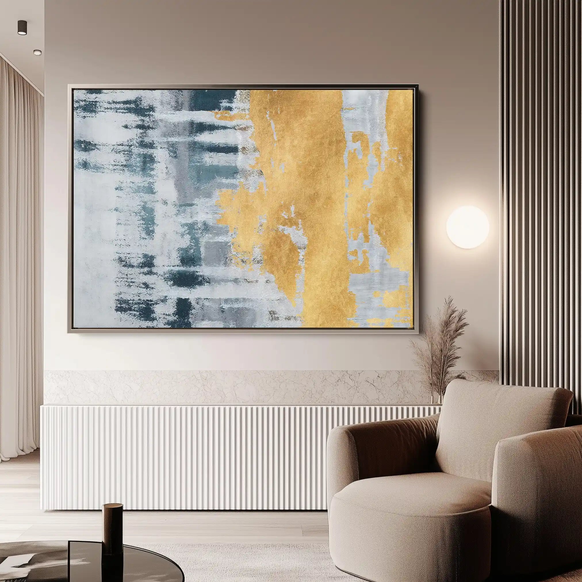 Abstract 175 Canvas Art 60 x 40 cm / Stretched on hidden frame