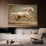 Horses 175 Canvas Art 90 x 60 cm / Stretched on hidden frame