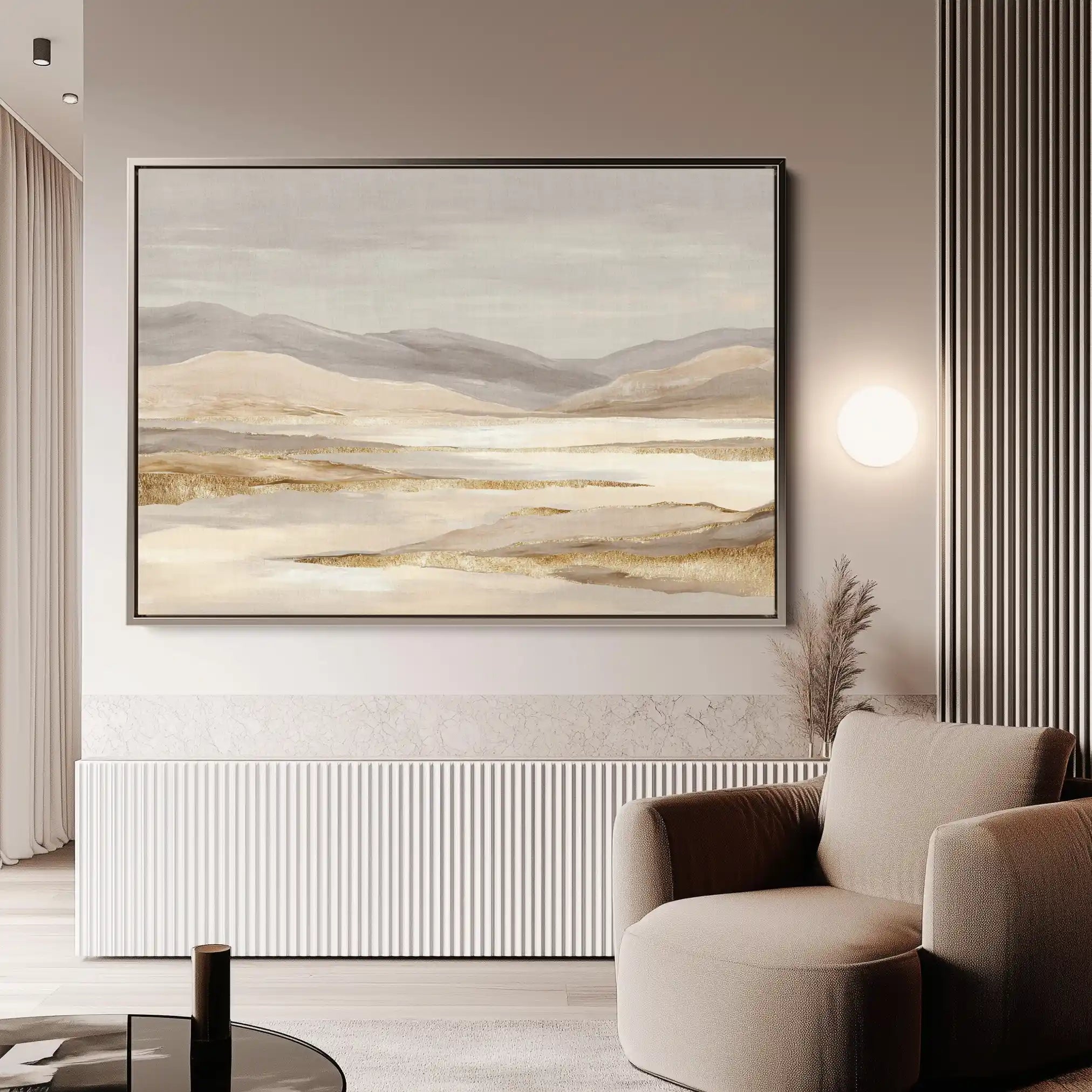 Abstract 1753 Canvas Art 60 x 40 cm / Stretched on hidden frame