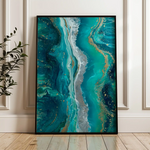 Abstract 1757 Canvas Art 60 x 40 cm / Stretched on hidden frame