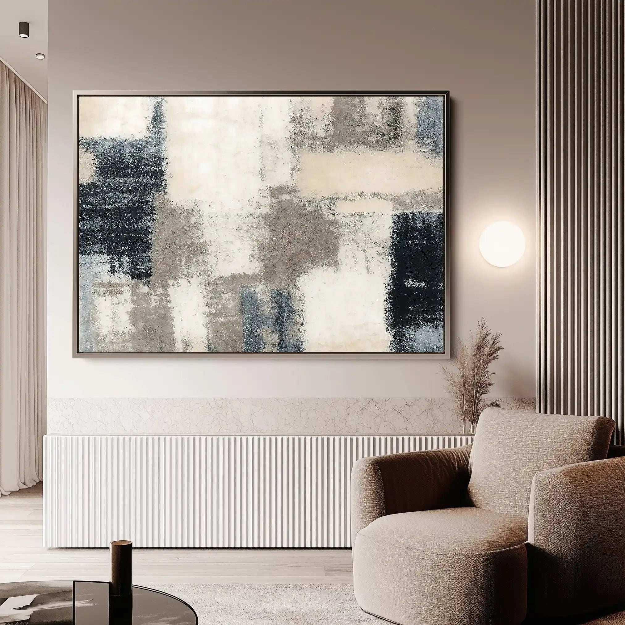 Abstract 176 Canvas Art 60 x 40 cm / Stretched on hidden frame