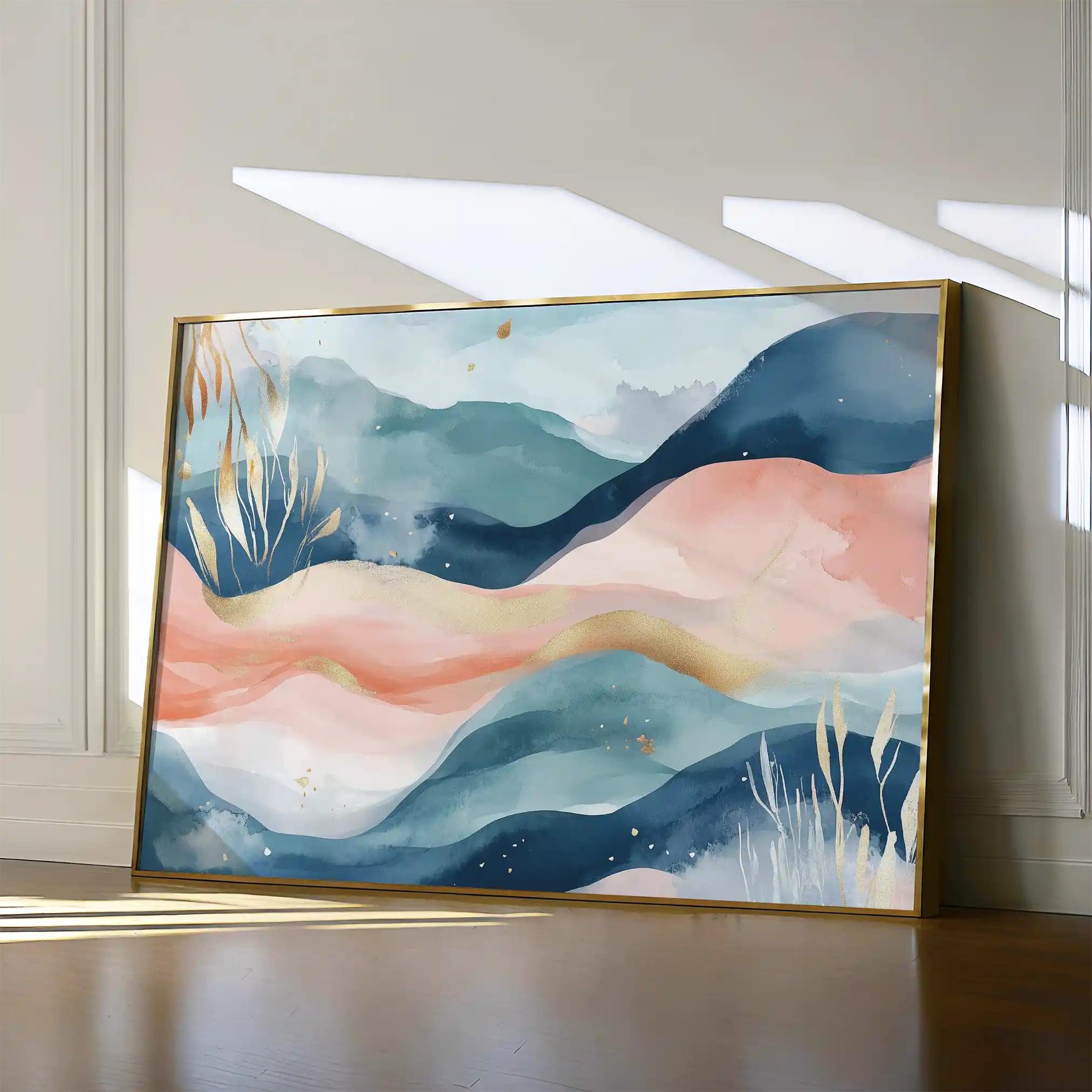 Boho 176 Canvas Art 90 x 60 cm / Stretched on hidden frame