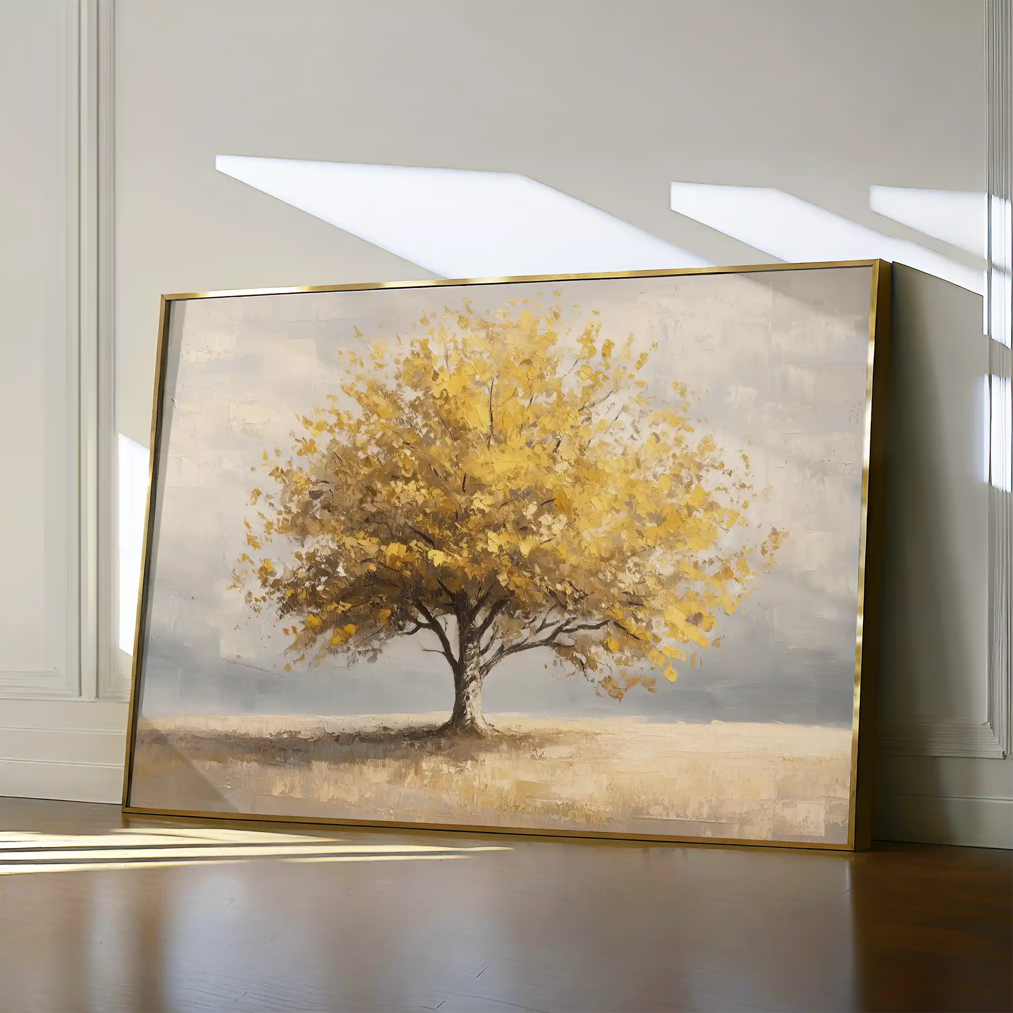 Landscape 176 Canvas Art 90 x 60 cm / Stretched on hidden frame