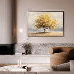 Landscape 176 Canvas Art 90 x 60 cm / Stretched on hidden frame