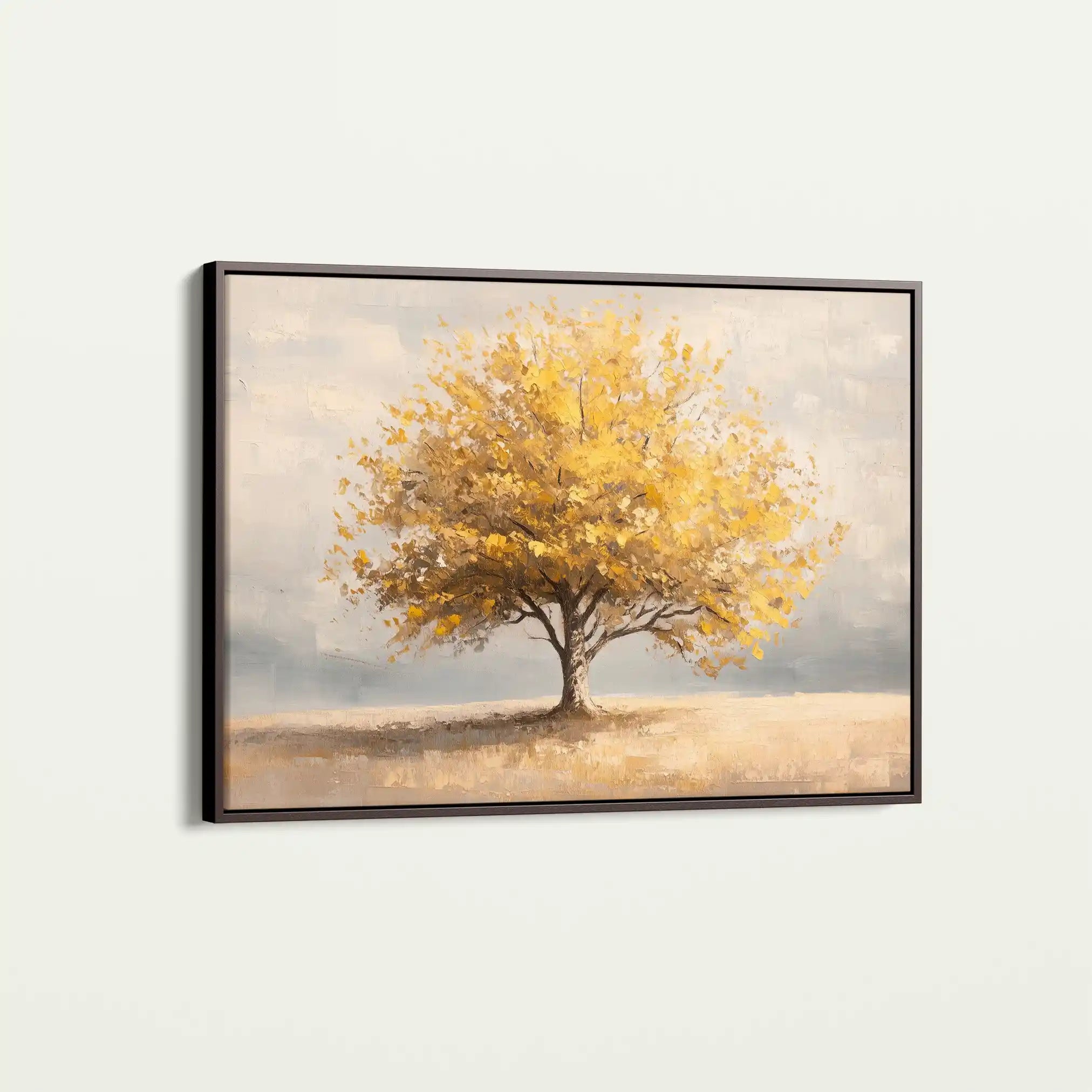 Landscape 176 Canvas Art 90 x 60 cm / Stretched on hidden frame