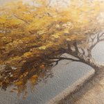 Landscape 176 Canvas Art 90 x 60 cm / Stretched on hidden frame