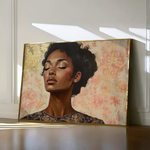 Portrait 176 Canvas Art 90 x 60 cm / Stretched on hidden frame