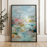 Abstract 1761 Canvas Art 60 x 40 cm / Stretched on hidden frame