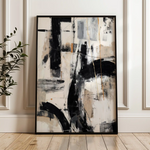 Abstract 1762 Canvas Art 60 x 40 cm / Stretched on hidden frame