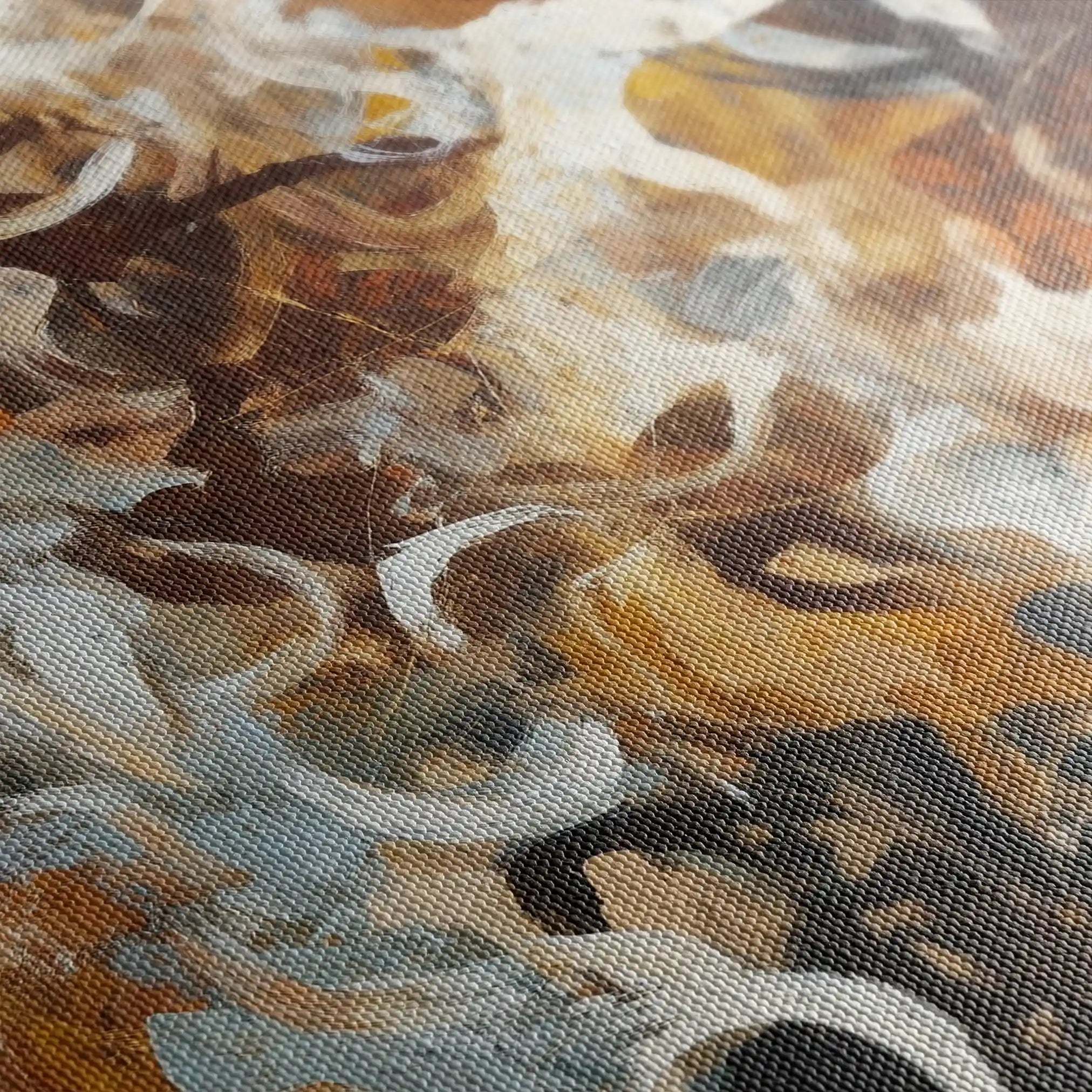 Abstract 1768 Canvas Art 60 x 40 cm / Stretched on hidden frame