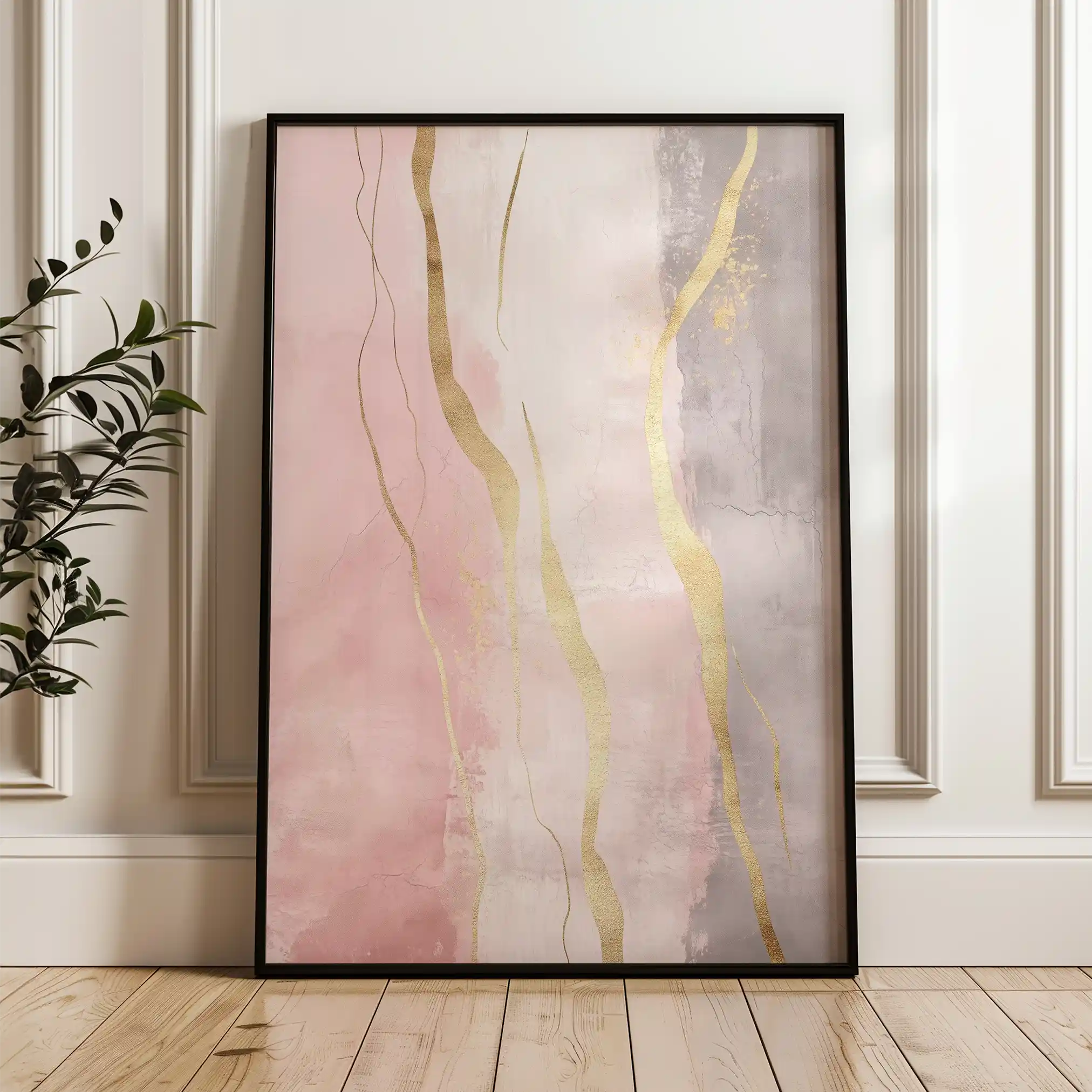 Boho 177 Canvas Art 90 x 60 cm / Stretched on hidden frame