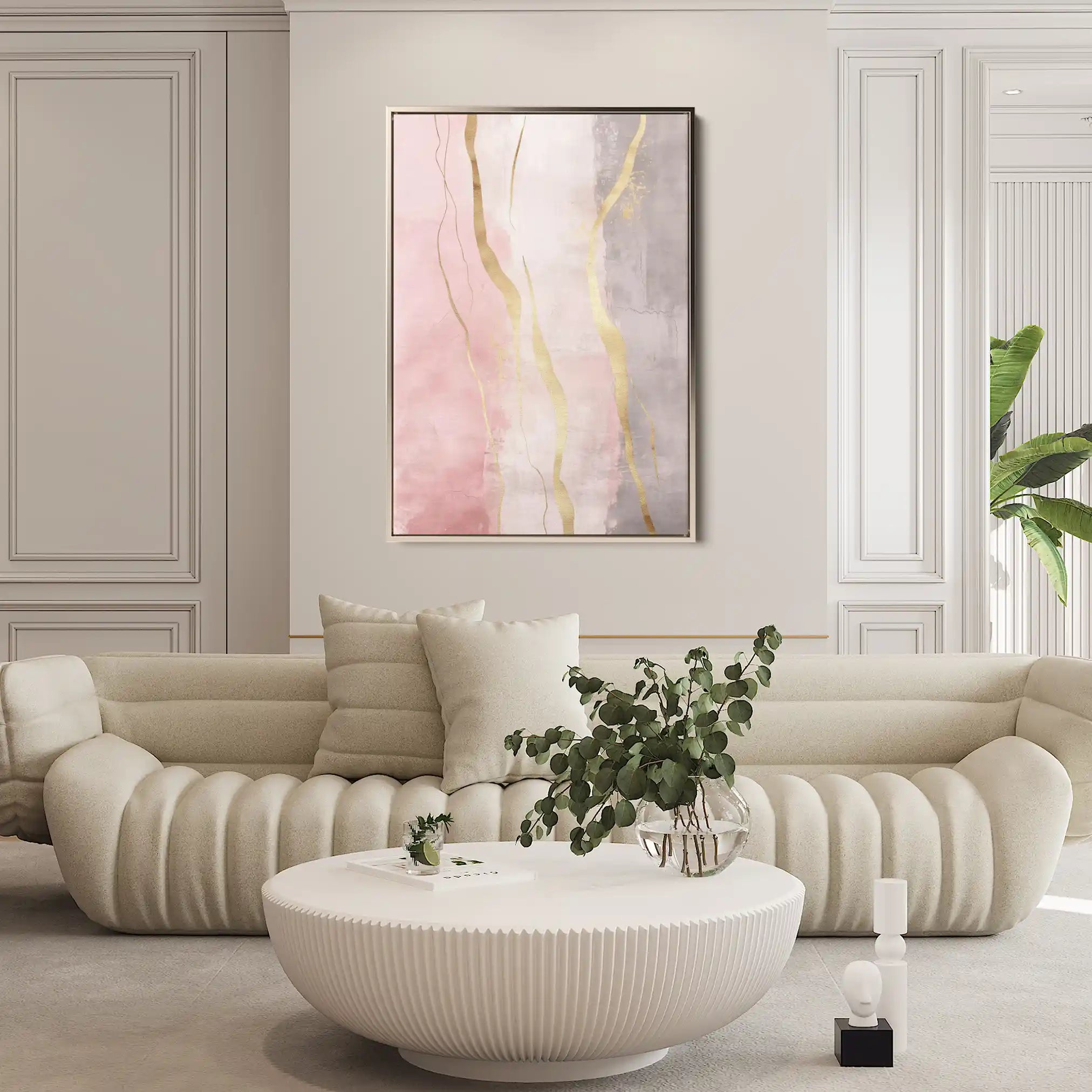 Boho 177 Canvas Art 90 x 60 cm / Stretched on hidden frame