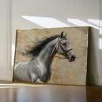 Horses 177 Canvas Art 90 x 60 cm / Stretched on hidden frame