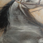 Horses 177 Canvas Art 90 x 60 cm / Stretched on hidden frame