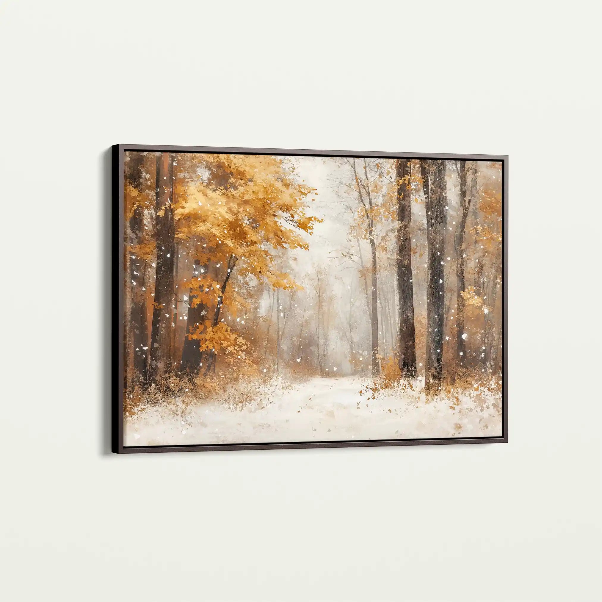 Landscape 177 Canvas Art 90 x 60 cm / Stretched on hidden frame