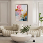 Abstract 1771 Canvas Art 60 x 40 cm / Stretched on hidden frame