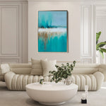 Abstract 1776 Canvas Art 60 x 40 cm / Stretched on hidden frame