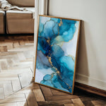 Abstract 1778 Canvas Art 60 x 40 cm / Stretched on hidden frame