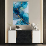 Abstract 1778 Canvas Art 60 x 40 cm / Stretched on hidden frame