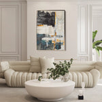 Abstract 178 Canvas Art 60 x 40 cm / Stretched on hidden frame