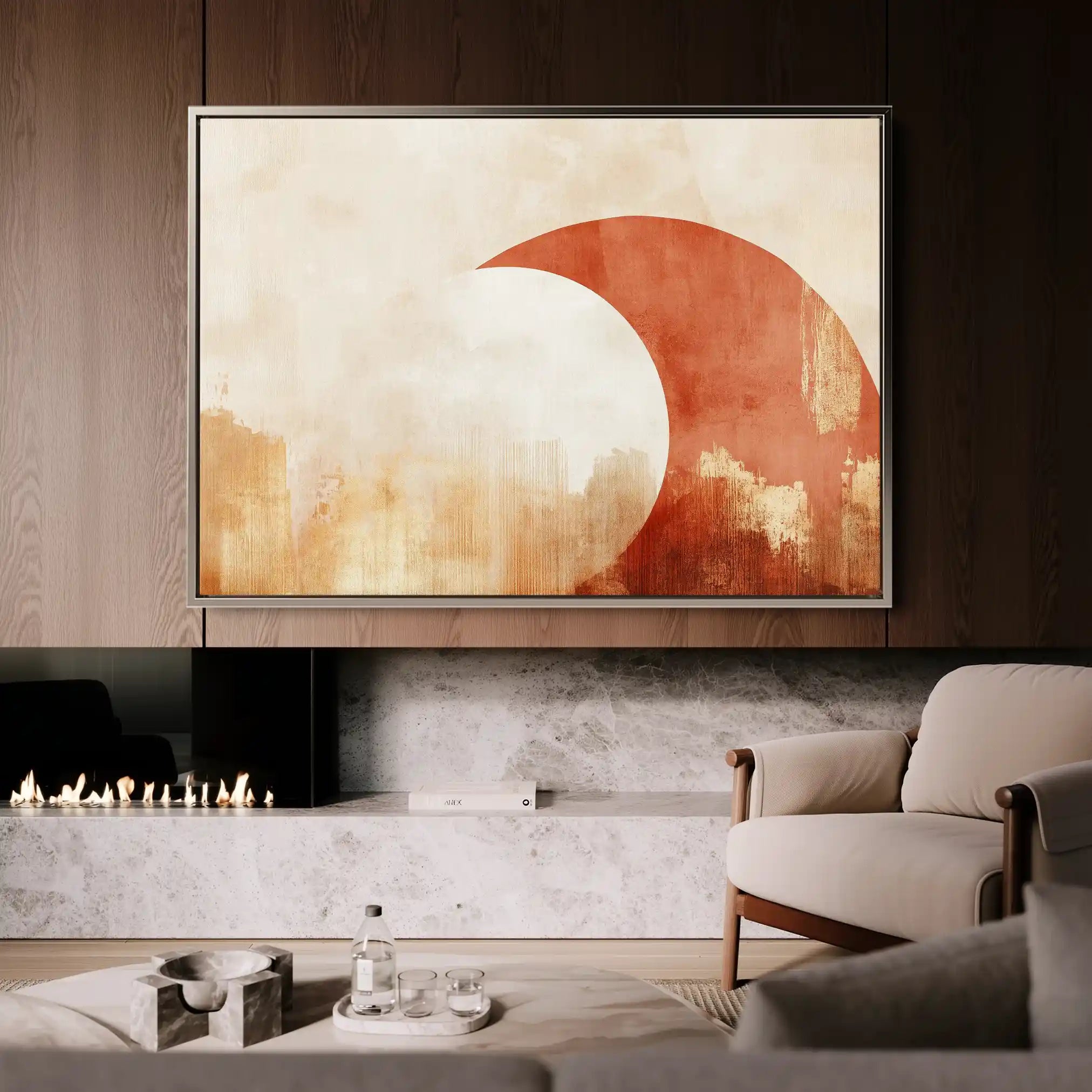 Boho 178 Canvas Art 90 x 60 cm / Stretched on hidden frame