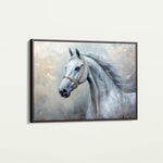 Horses 178 Canvas Art 90 x 60 cm / Stretched on hidden frame