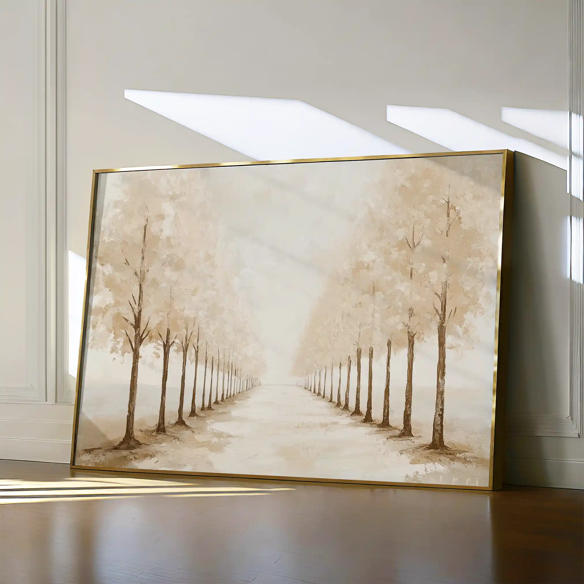Landscape 178 Canvas Art 90 x 60 cm / Stretched on hidden frame
