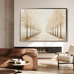 Landscape 178 Canvas Art 90 x 60 cm / Stretched on hidden frame