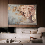 Portrait 178 Canvas Art 90 x 60 cm / Stretched on hidden frame