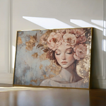 Portrait 178 Canvas Art 90 x 60 cm / Stretched on hidden frame