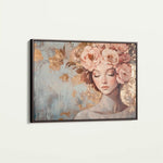 Portrait 178 Canvas Art 90 x 60 cm / Stretched on hidden frame