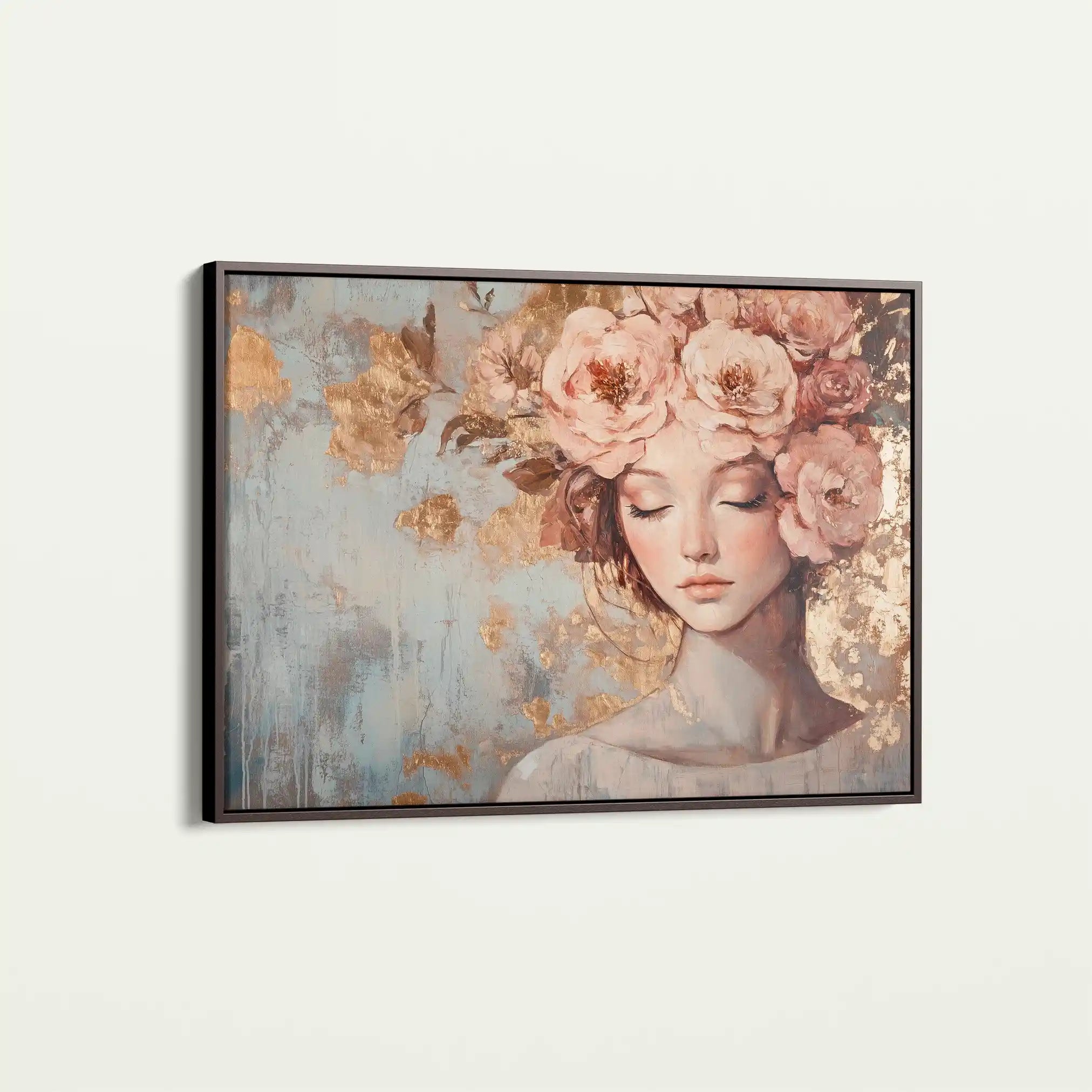 Portrait 178 Canvas Art 90 x 60 cm / Stretched on hidden frame