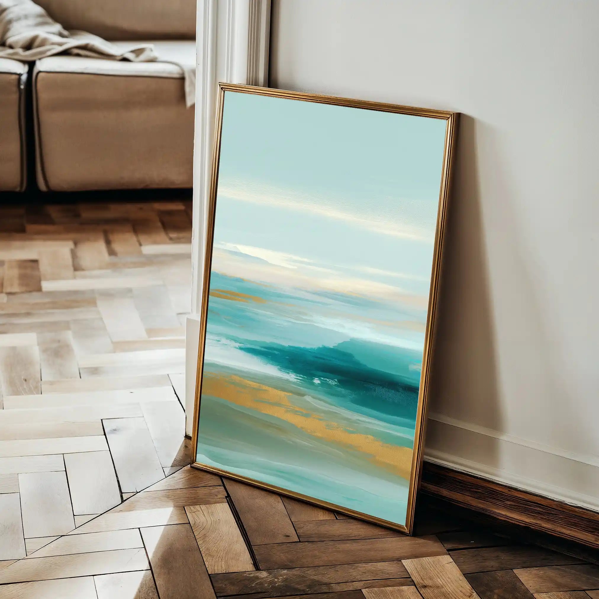 Abstract 1785 Canvas Art 60 x 40 cm / Stretched on hidden frame