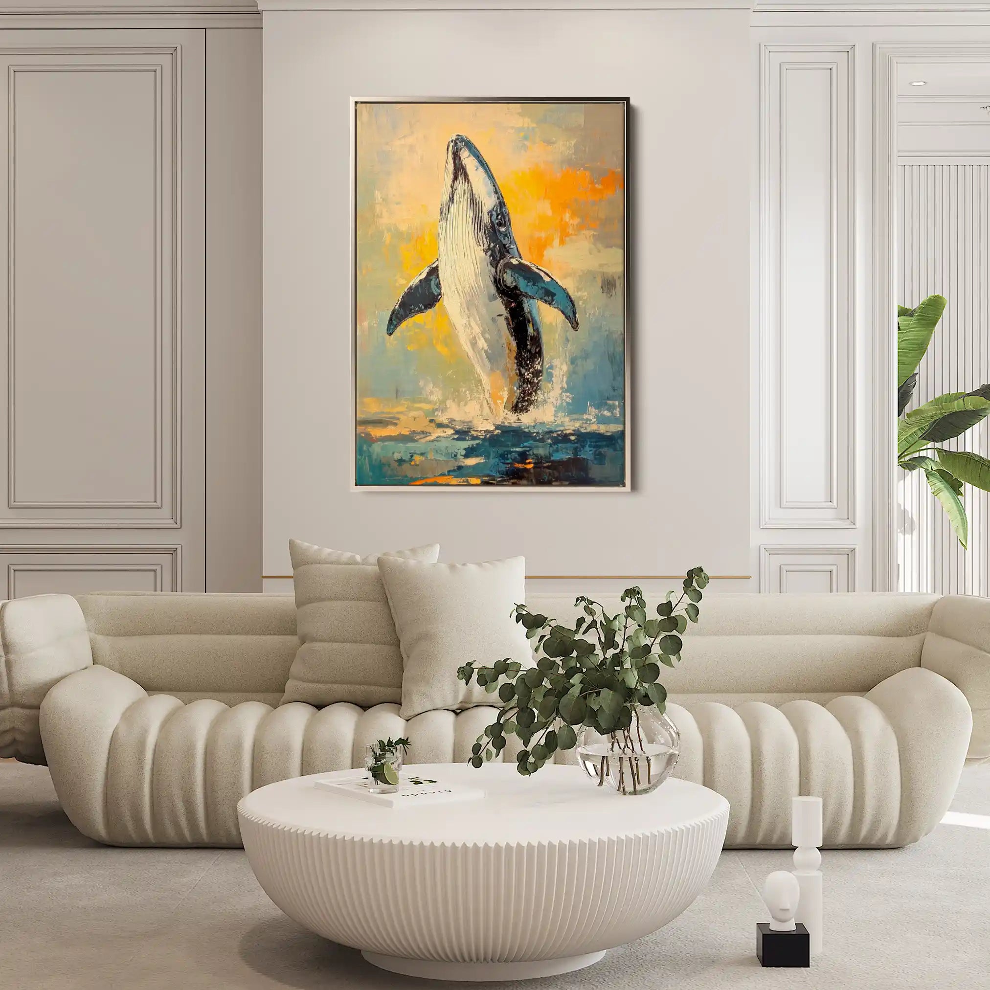 Animals 179 Canvas Art 90 x 60 cm / Stretched on hidden frame