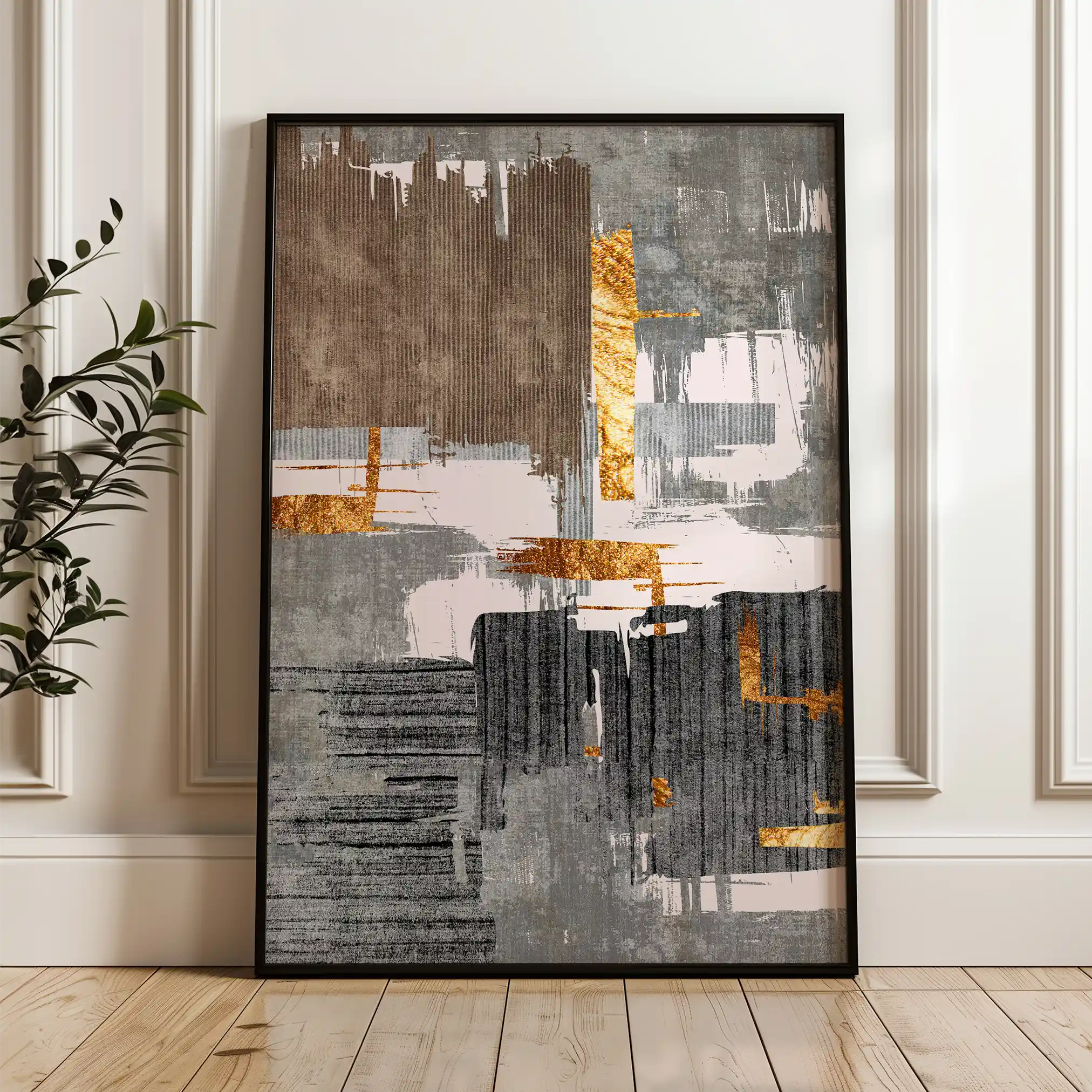Abstract 179 Canvas Art 60 x 40 cm / Stretched on hidden frame