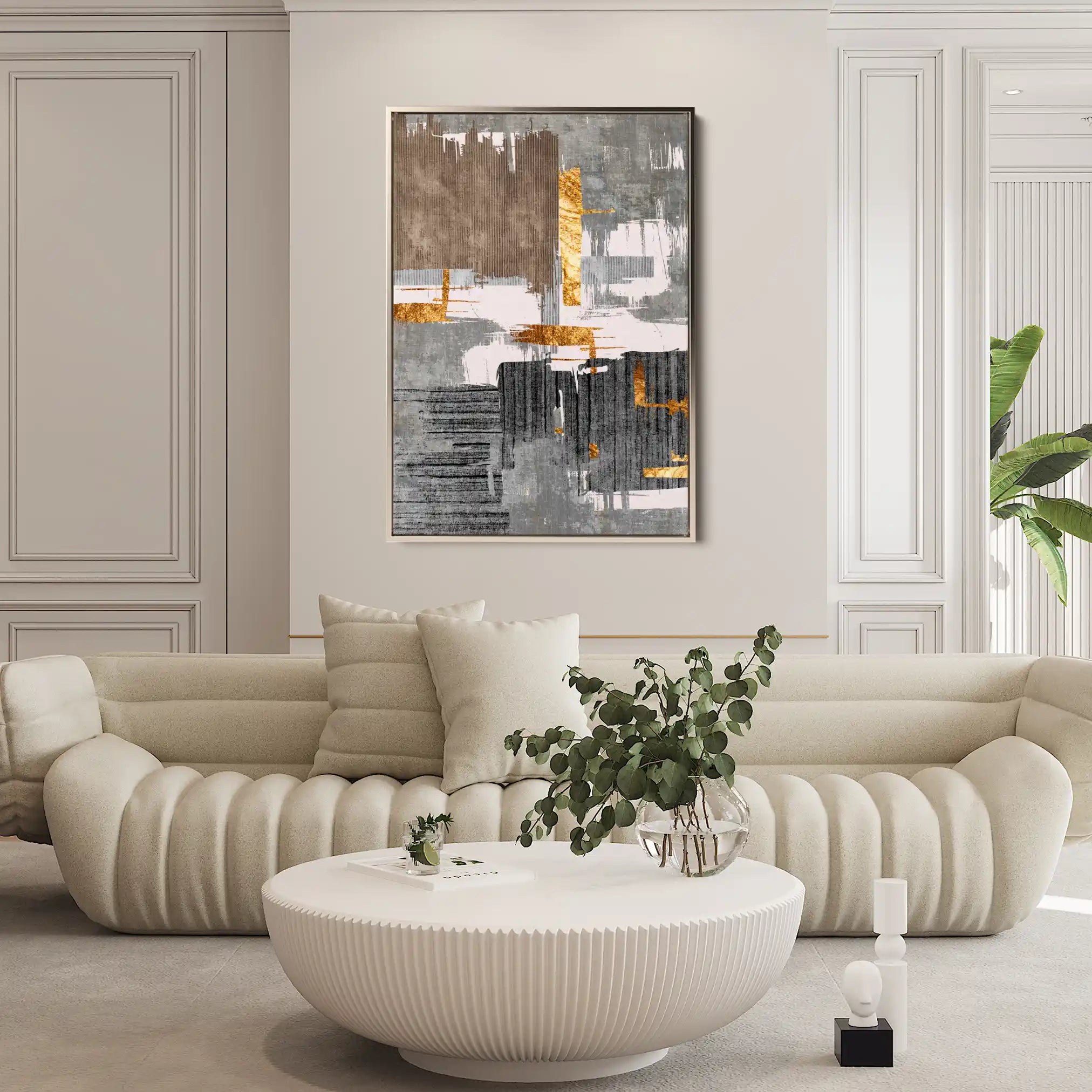 Abstract 179 Canvas Art 60 x 40 cm / Stretched on hidden frame