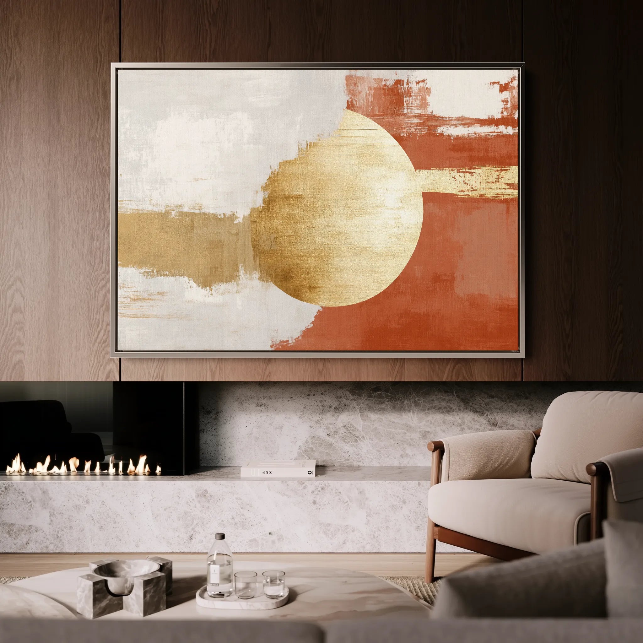 Boho Canvas Wall Art WAD179-BH 90 x 60 cm / Stretched on hidden frame