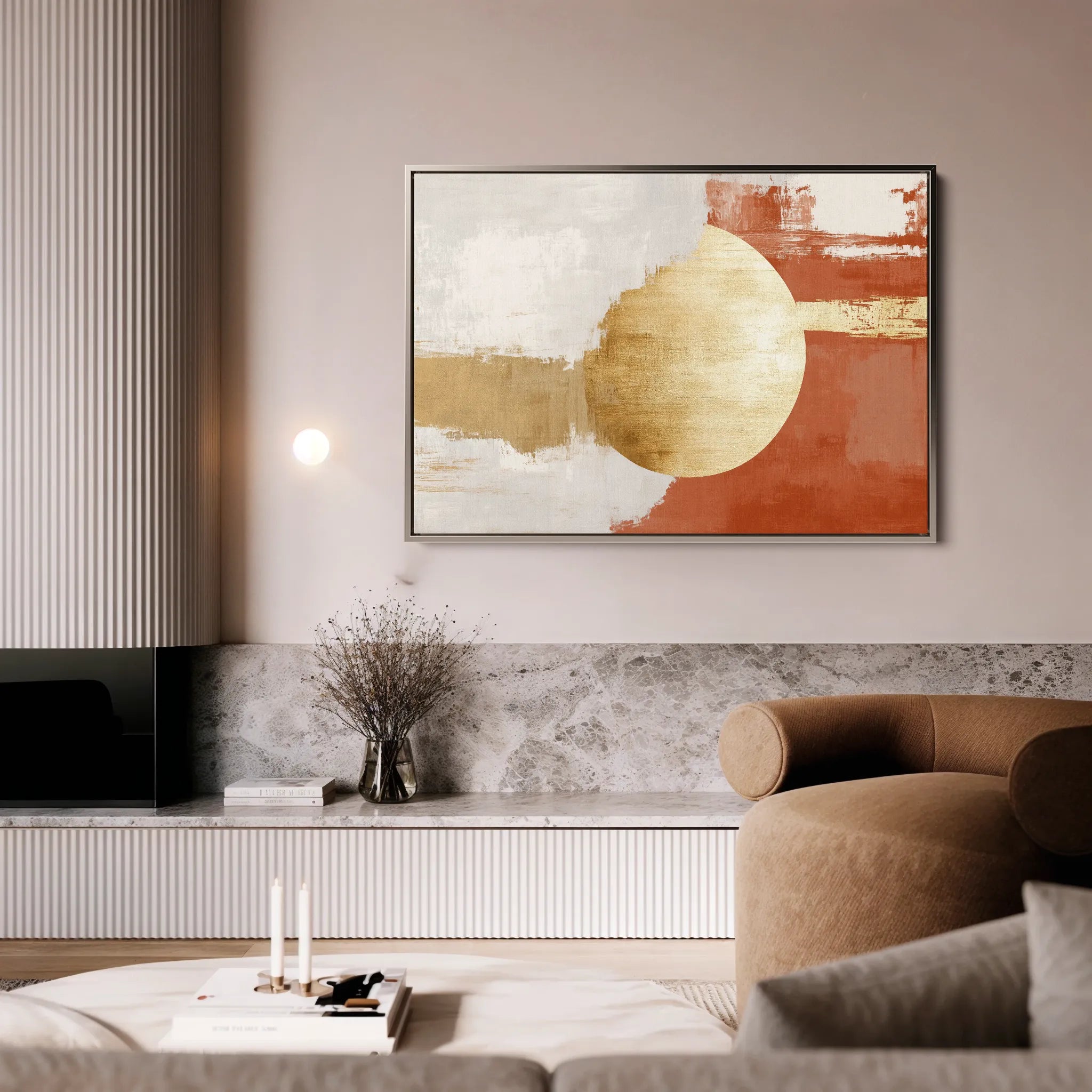 Boho Canvas Wall Art WAD179-BH 90 x 60 cm / Stretched on hidden frame