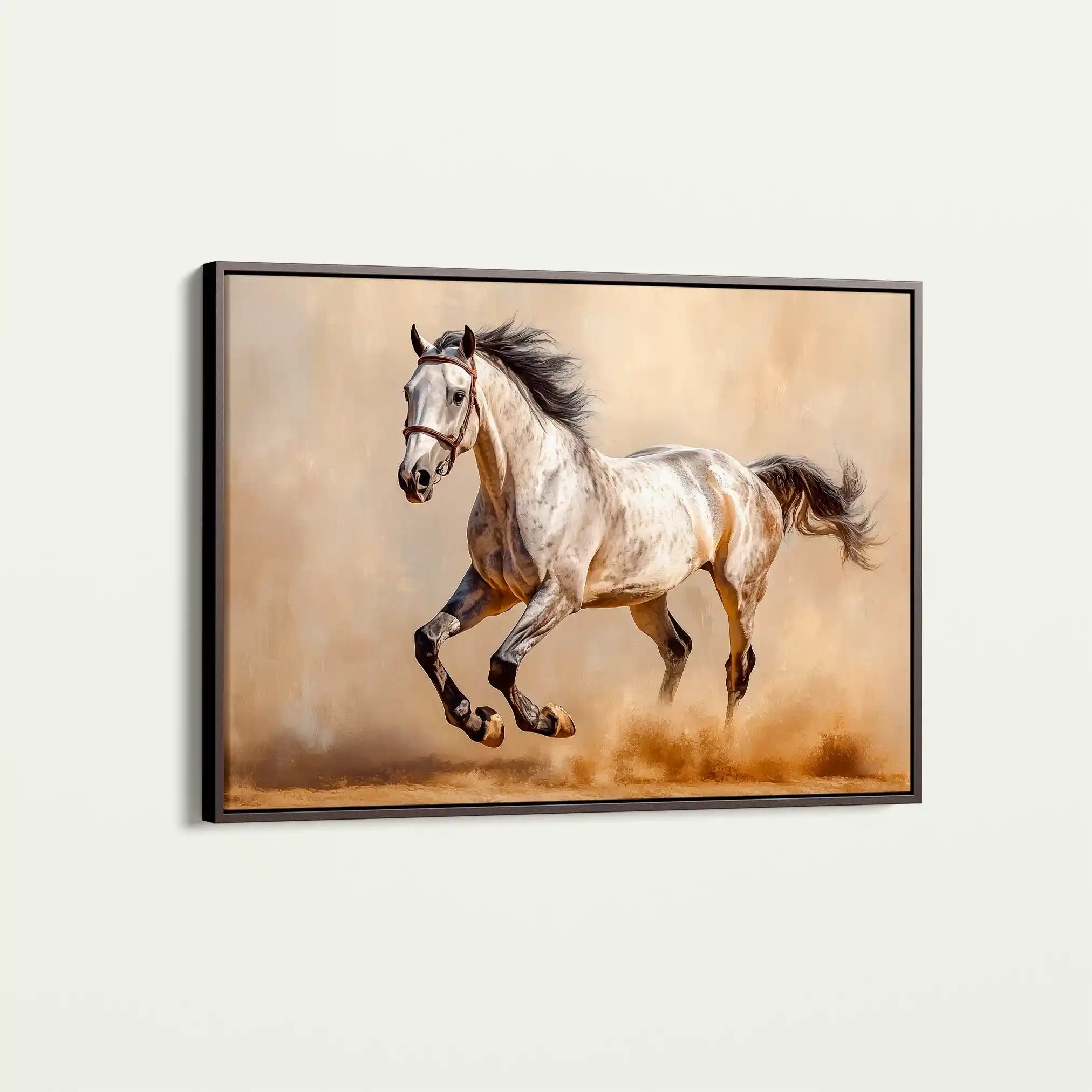 Horses 179 Canvas Art 90 x 60 cm / Stretched on hidden frame